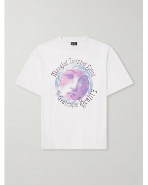 SAINT Mxxxxxx Sean Wotherspoon Printed Cotton-Jersey T-Shirt - White