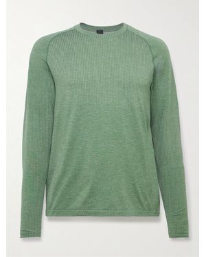lululemon Metal Vent Tech 2.5 Stretch-mesh T-shirt - Green