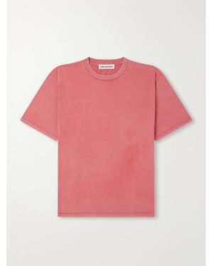 Our Legacy Box Cotton-Jersey T-Shirt - Pink
