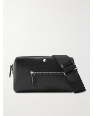 Montblanc 142 Mini Leather Belt Bag - Black