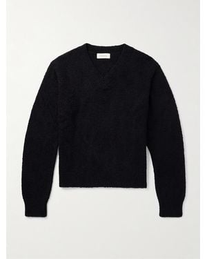 mfpen Combed Organic Cotton Jumper - Blue