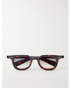 sato Keïd-Tt D-Frame Tortoiseshell Acetate Sunglasses - Brown