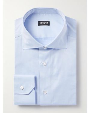 ZEGNA Camicia Slim-Fit - Blu