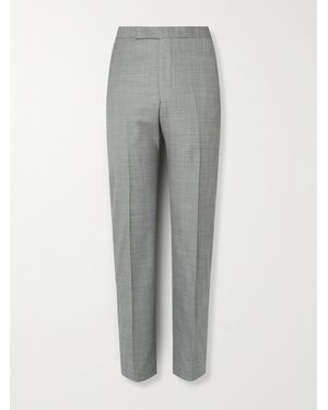 Richard James Straight-Leg Wool Suit Trousers - Grey
