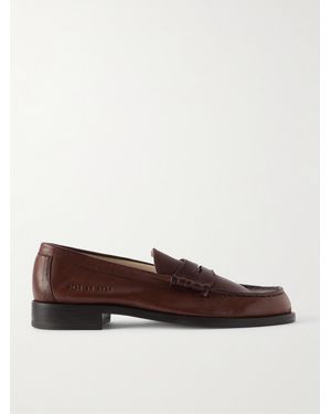 Common Projects Pennyloafers aus Leder - Braun