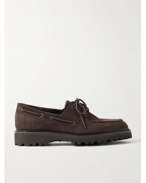 John Lobb Scarpe Da Barca - Marrone