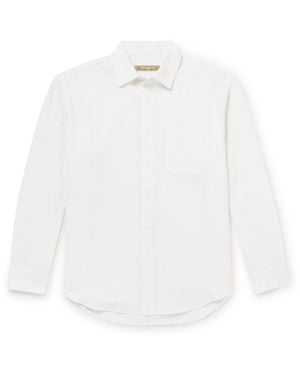 FRIZMWORKS Og Cotton-Seersucker Shirt - White
