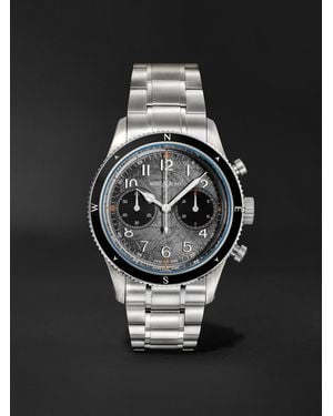 Montblanc 1858 0 Oxygen The 8000 Automatic Chronograph Stainless Steel Watch, Ref. 130983 - Black