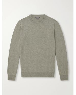 Begg x Co Heriot Cashmere Jumper - Grey