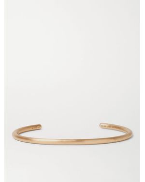 Le Gramme Le 17 Brushed 18-Karat Cuff - Natural