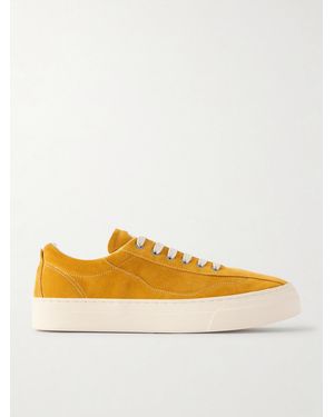 Omni Dellow Suede Trainers - Yellow