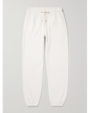 John Elliott Pantaloni Sportivi A Gamba Affusolata - Bianco
