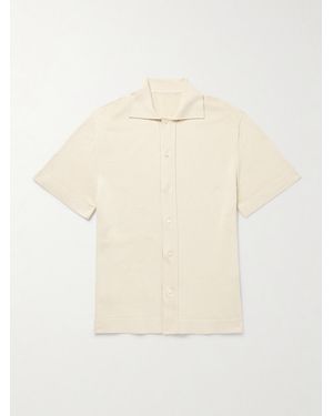STÒFFA Cotton-Mouliné Shirt - Natural