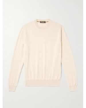 Loro Piana Slim-Fit Baby Cashmere Jumper - Natural