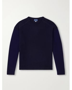 Blue Blue Japan Wool-Blend Jumper - Blue