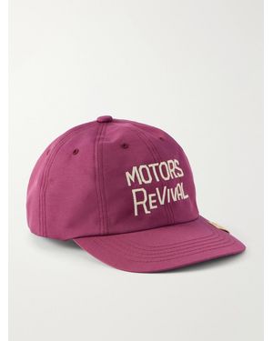 Visvim Excelsior Wool And Silk-Blend Twill Cap - Pink
