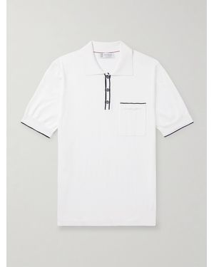 Brunello Cucinelli Polo - Bianco