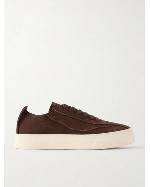Omni Dellow Suede Trainers - Brown