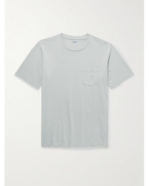 Hartford Cotton-Jersey T-Shirt - Grey
