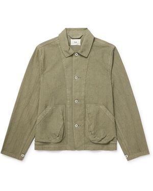Folk Prism Cotton-ripstop Blouson Jacket - Green
