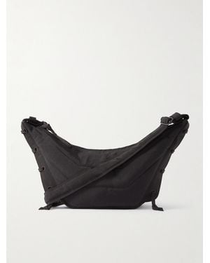 Lemaire Soft Game Small Nylon-Canvas Messenger Bag - Black