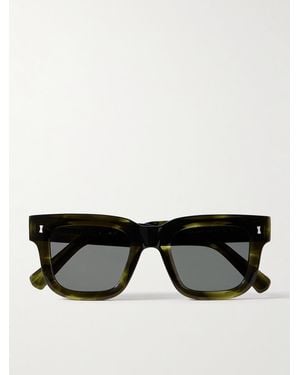 MR P. Cubitts Plender D-frame Acetate Sunglasses - Black