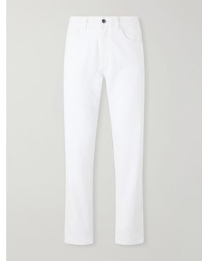 Canali Tapered Jeans - White