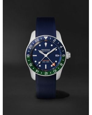 Bremont The Supermarine S302 JET 40 mm Uhr aus Edelstahl mit automatischem Aufzug - Blau