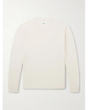 NN07 Sammy 60026 Wool Jumper - Natural