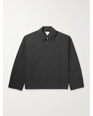 Bottega Veneta Cotton-Faille Blouson Jacket - Black