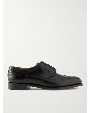 Grenson Brogue A Coda Di Rondine - Nero