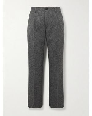Portuguese Flannel Pantaloni A Gamba Dritta - Grigio