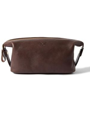 Bennett Winch Full-Grain Leather Wash Bag - Brown