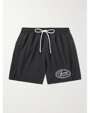 CHERRY LA Shorts Da Mare Medi A Gamba Dritta - Nero