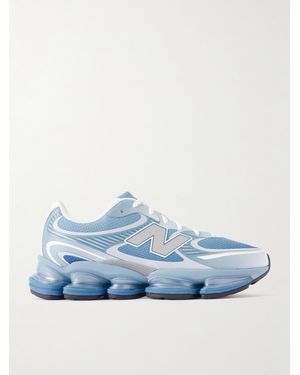 New Balance Abzorb 2000 Rubber-trimmed Mesh Trainers - Blue