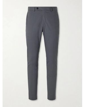 Slowear Tapered Stretch-cotton Trousers - Blue