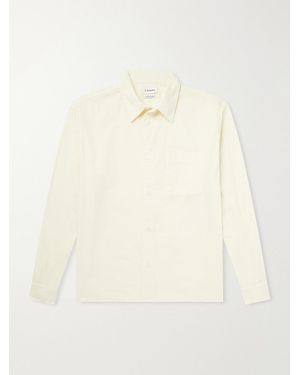 FRAME Cotton-Poplin Shirt - Natural
