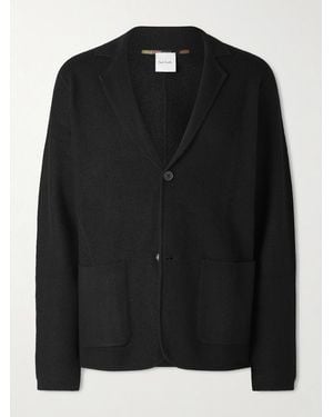 Paul Smith Merino Wool Blazer - Black