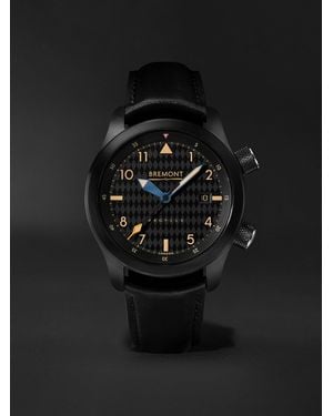 Bremont Argylle Jet 43 mm Uhr aus Edelstahl mit DLC-Beschichtung - Schwarz