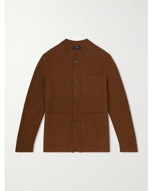 dunhill Ribbed Camel Wool - Braun