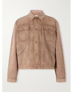 RRL Cotton-Canvas Trucker Jacket - Natural