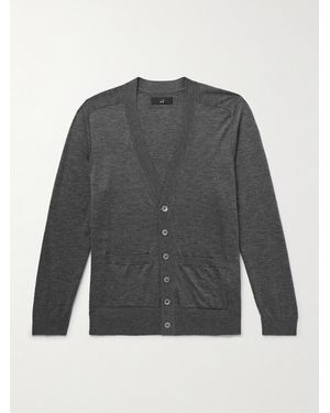 dunhill Schmal geschnittener Cardigan aus Kaschmir - Grau