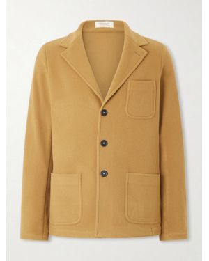Massimo Alba Baglietto Virgin Wool Overshirt - Natural