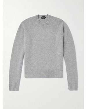 Tom Ford Pullover Slim-Fit - Grigio