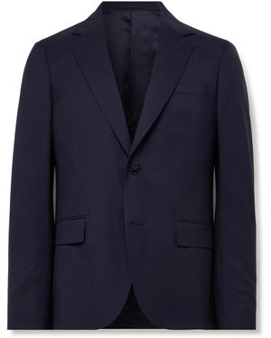 MR P. Slim-Fit Wool Suit Jacket - Blue