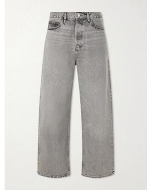 FRAME Wide-Leg Jeans - Grey
