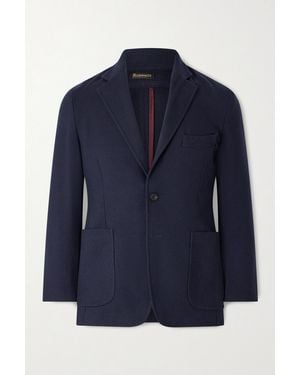 Rubinacci Wool Blazer - Blue