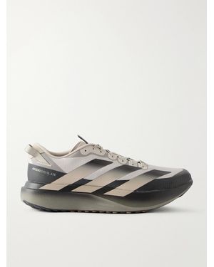 adidas Originals Atr Adizero Evo Sl Striped Mesh Running Trainers - Grey