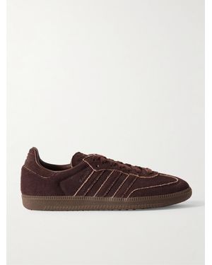 adidas Originals Samba Og Suede Trainers - Brown