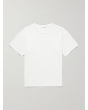 The Row Lawson Organic Cotton-Jersey T-Shirt - White
